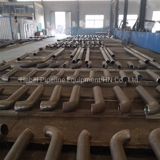 맞춤형 플랜지 연결, 각도 감속기, 가공된 탄소강 파이프 코일